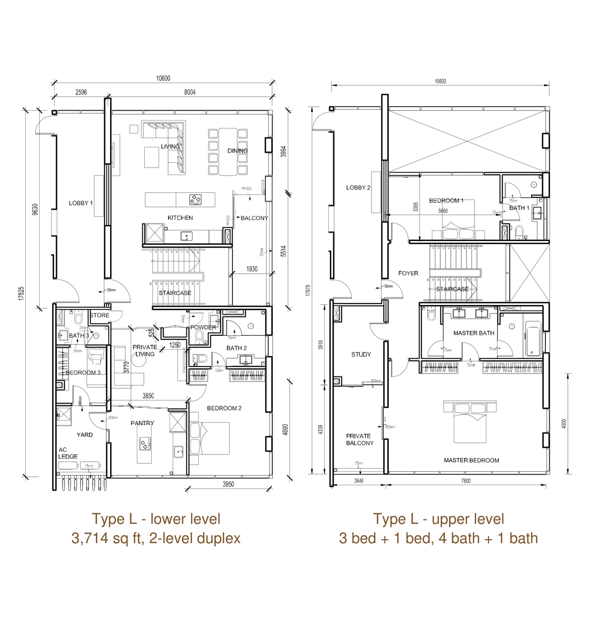 Type L (Duplex)